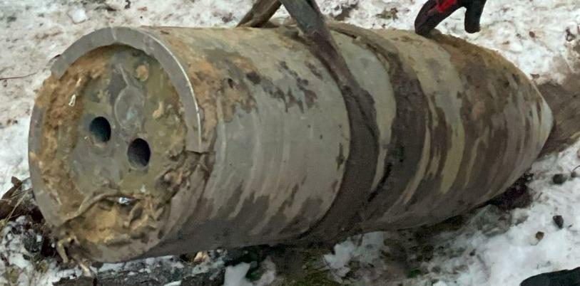 ウクライナ非常事態庁よりキンジャールの不発弾頭：2024年1月2日迎撃戦の落下物