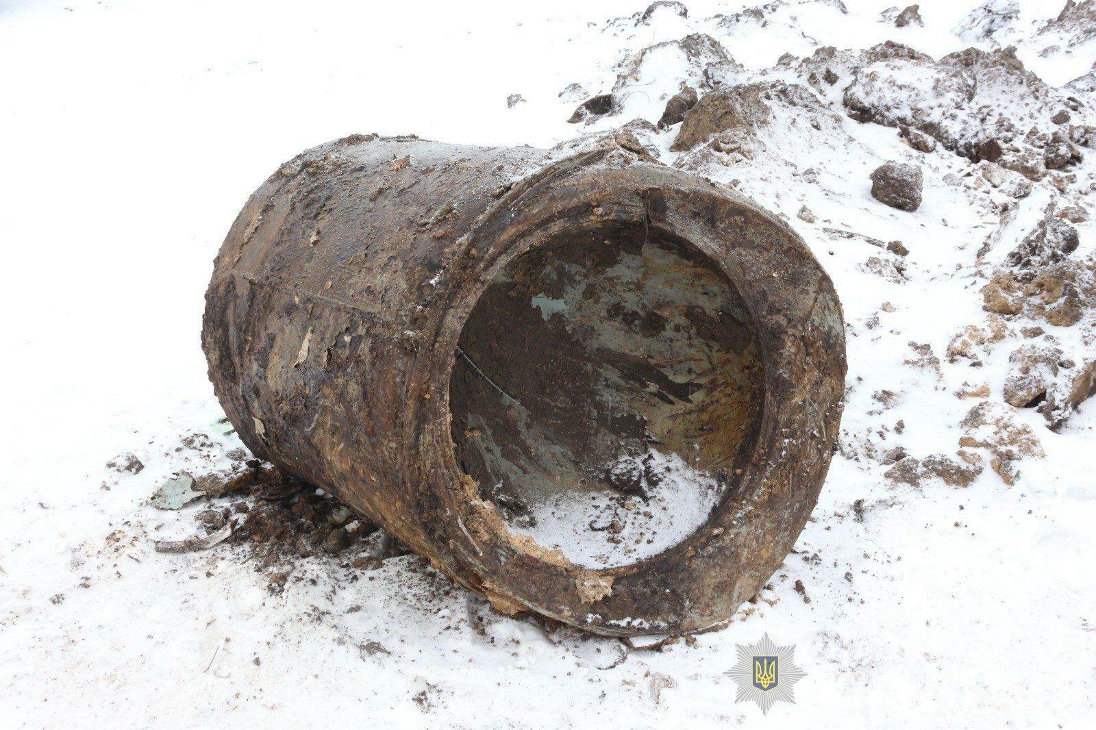 ウクライナ警察よりスーミ州で発見されたKh-22/Kh-32巡航ミサイルの弾頭