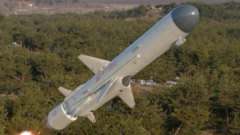 北朝鮮・労働新聞より新型地対艦ミサイル「パダスリ-6」型
