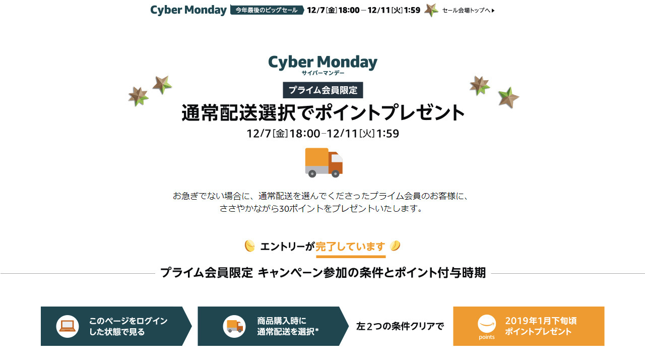 Amazon ゆっくり便 再登場 お急ぎ便 不要ならポイント付与 年末大セールで 岡田有花 個人 Yahoo ニュース