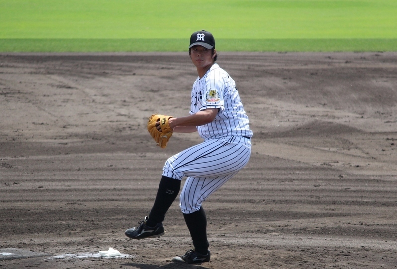 派遣先の福井から戻って初登板の田面投手。