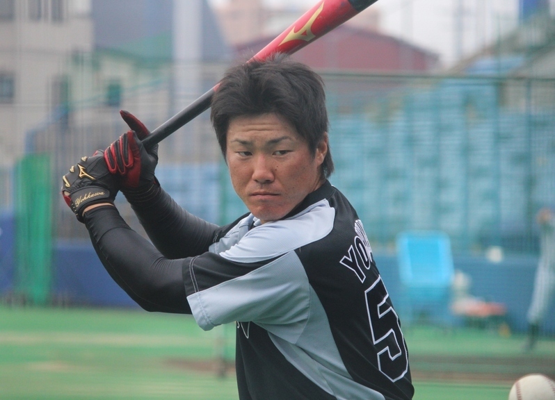 12日は誰もが打った試合でしたが、その中で2度目のMVPに選ばれた陽川選手。