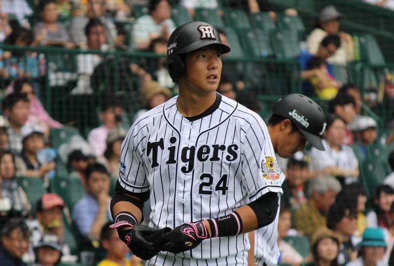 阪神タイガース　横田慎太郎選手　練習着　実使用 今までほんとに いっぱい頑張ったと思います だからゆっくり休ん