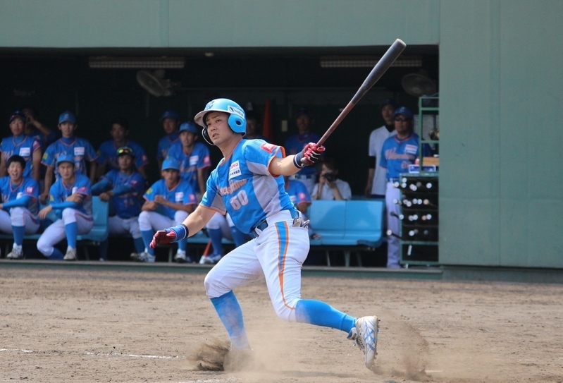 同級生・岩本投手との対戦では空振り三振だった穴田選手。