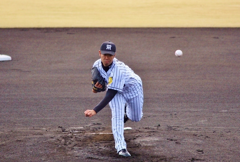 今季2度目の先発・榎田投手。
