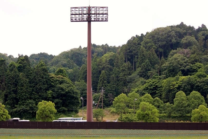 阪神ファームも2011年7月に試合をした球場。野原祐也選手は2安打3打点でした！