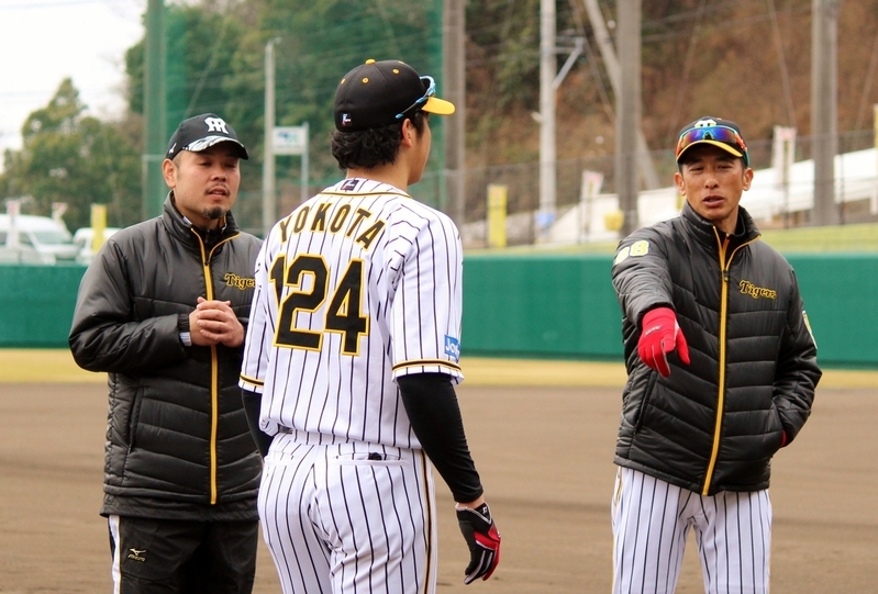 最後に相澤さん(左)、矢野監督(右)とおさらい。