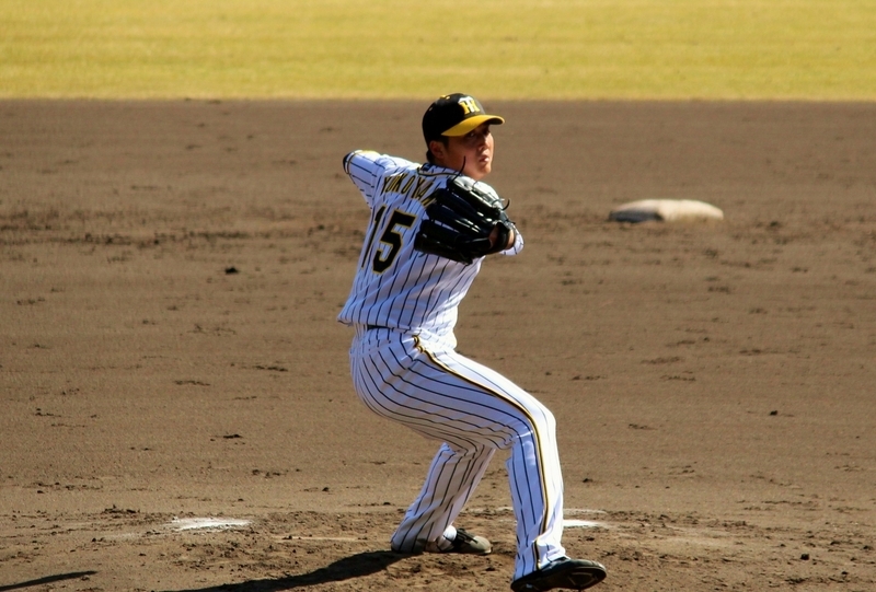 横山投手も同じく初登板でした。