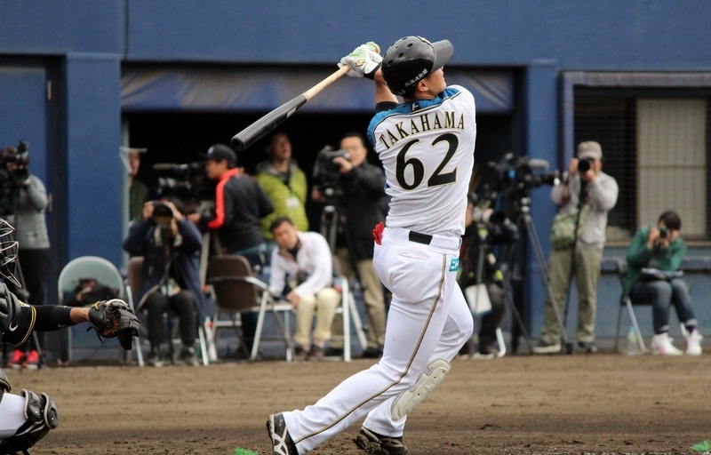 昨年のイースタン首位打者・高濱祐仁選手は4番。また体が大きくなりましたね。