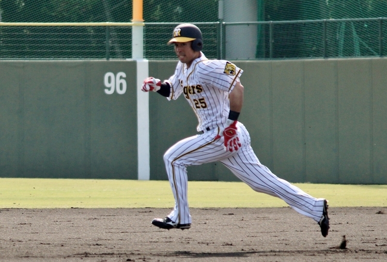 江越選手は3位タイの7盗塁。