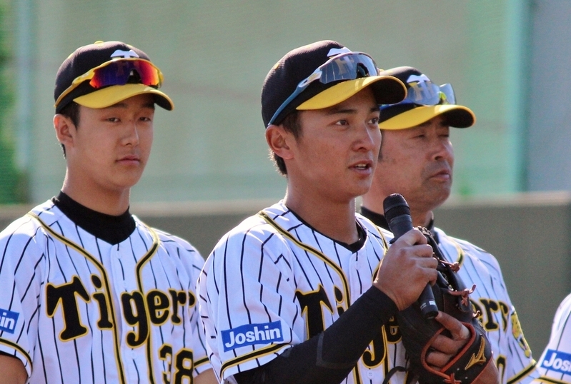 ヒーロースピーチは3安打の熊谷選手でした。