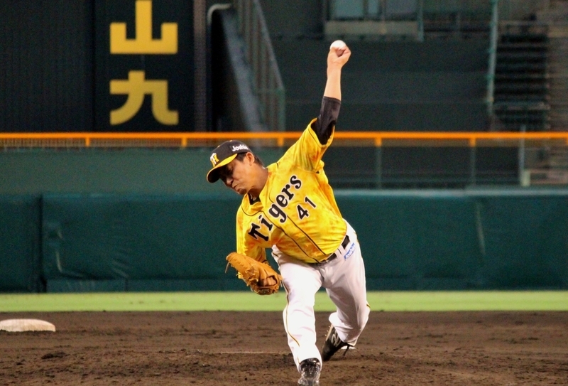 8回に登板した高橋聡投手は三者凡退。