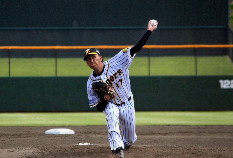 17日の先発は岩貞投手。三条では2014年7月の中日戦でも先発しました。