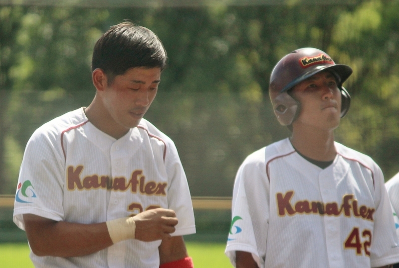 ★同じく昨年9月の日本選手権予選での北川選手(左)と福田選手(右)。