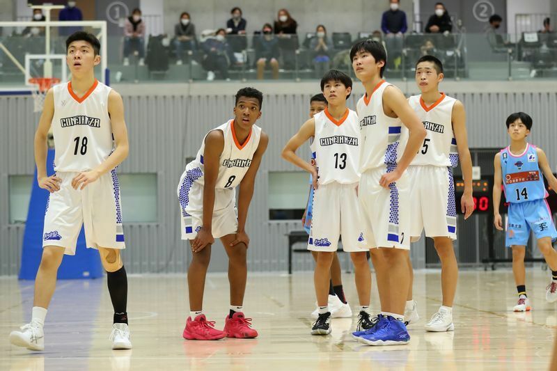 コンフィアンサ東京U15の選手たち 写真提供:日本バスケットボール協会