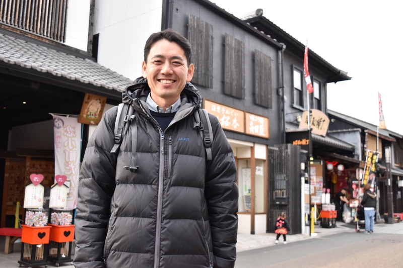 後藤真司さんは2005年に旅行会社から犬山市観光協会に転職。名古屋在住の犬山城ファン。V字回復は後藤さんの熱意と実行力によるところも大きい