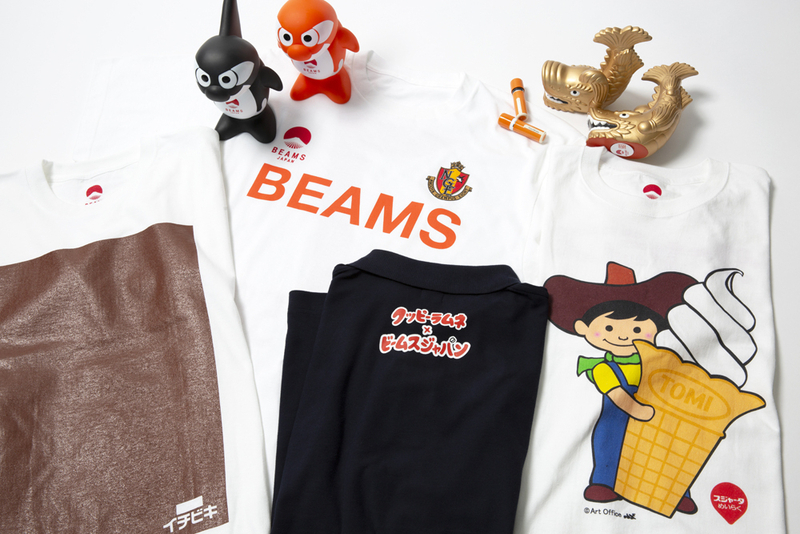 BEAMSの「大名古屋展」は名古屋、新宿、千駄ヶ谷のBEAMSの店舗で7月20日～9月3日に開催（期間は店舗により異なる）。地元企業とコラしたグッズの数々を販売する　※商品の仕様は一部変更の可能性もあり
