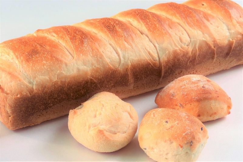 永楽堂の冷凍パン。独自の氷熟製法で甘さとみずみずしさをもった冷凍パンが出来上がる