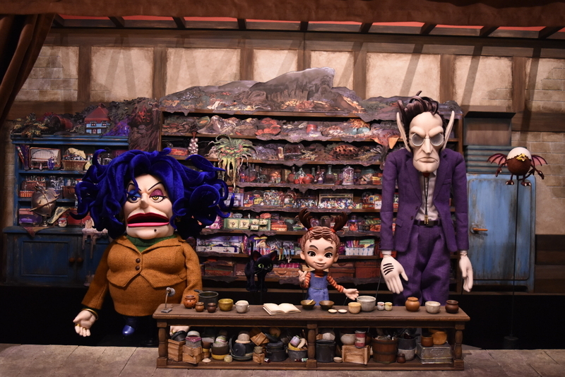 『アーヤと魔女』の人形。ジブリ初の長編３DCGアニメとして今冬、NHK総合テレビで放映予定。 (C)Studio Ghibli