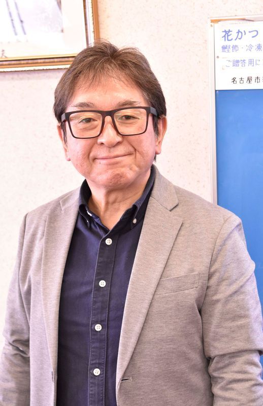 名古屋の歴史ライター・水野誠志朗さん。無類のきしめん好きで、きしめんのルーツを歴史史料から解き明かす