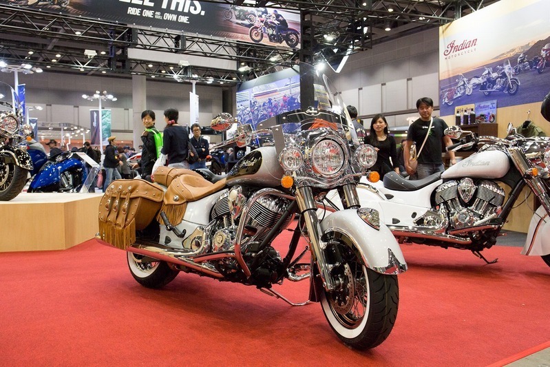 東京モーターサイクルショー16】インディアン新型「スカウト