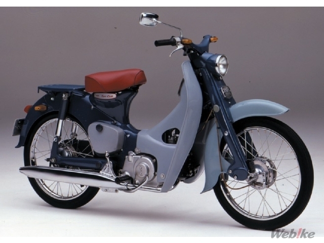 ▲1958年 スーパーカブC100 (50cc)