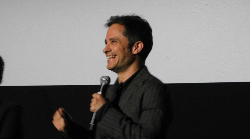 2019年のトロント国際映画祭で、監督作『Chicuarotes』の上映前に、この上もなくうれしそうな笑顔で挨拶した、ガエル・ガルシア・ベルナル。（撮影／筆者）