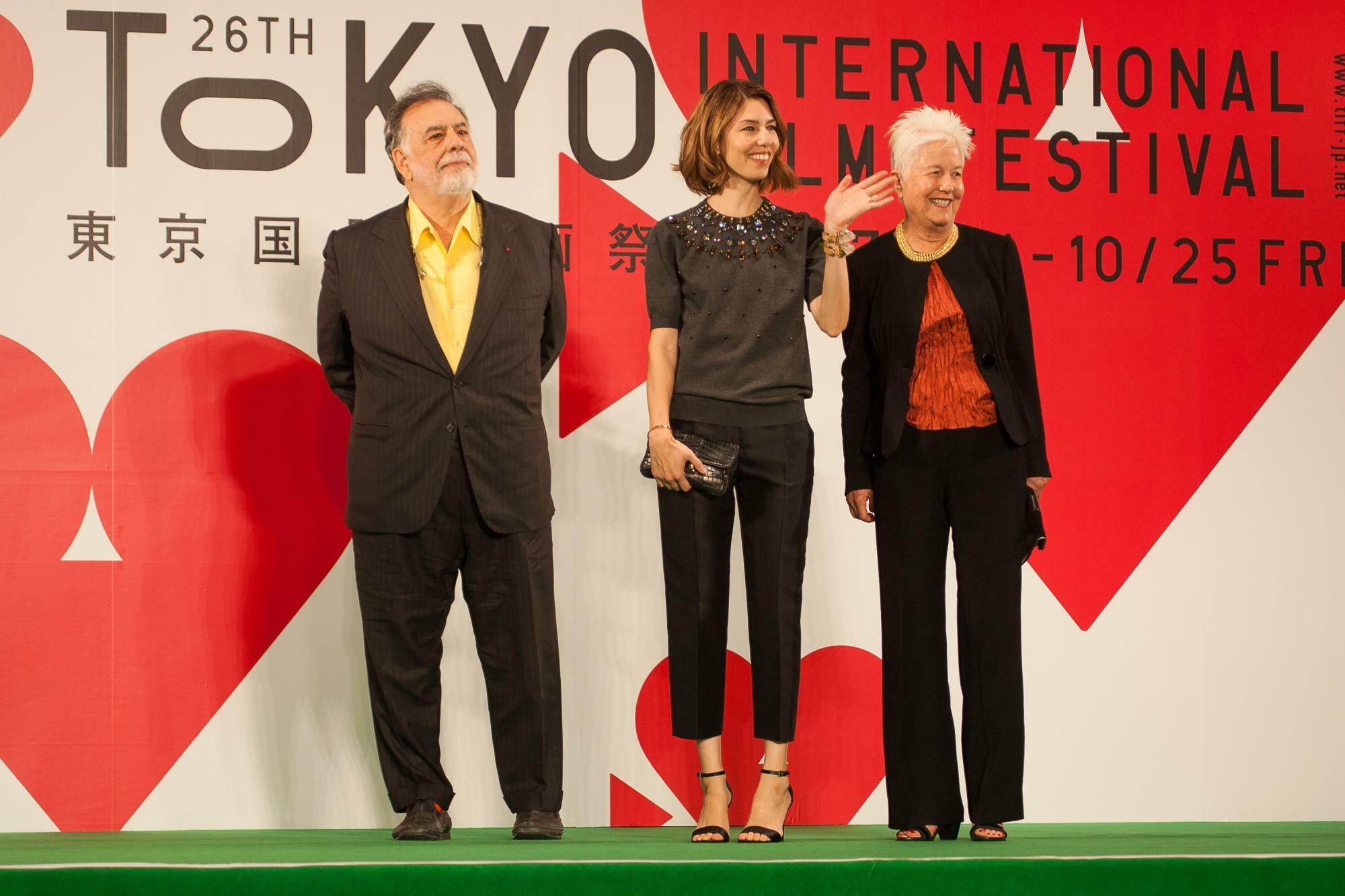 2013年の東京国際映画祭では、親子3人そろっての来日が実現した。