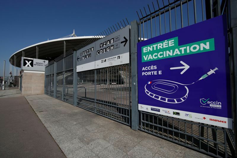 新型コロナのワクチン接種会場にもなったスタッド・ドゥ・フランスがメイン会場に
