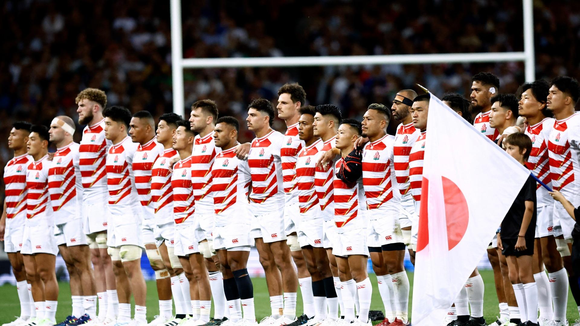 ラグビーW杯2023フランス大会】日本代表がアルゼンチン代表に ラグビーW杯2023フランス大会】日本代表がアルゼンチン代表に