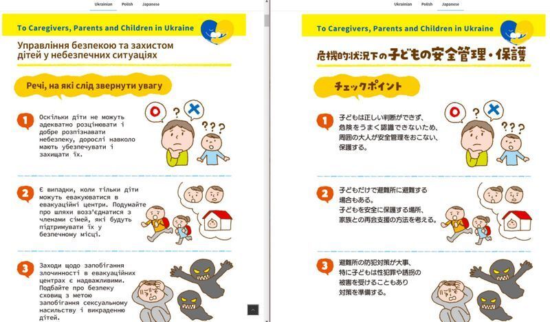 危機的状況下の子どもの安全管理・保護