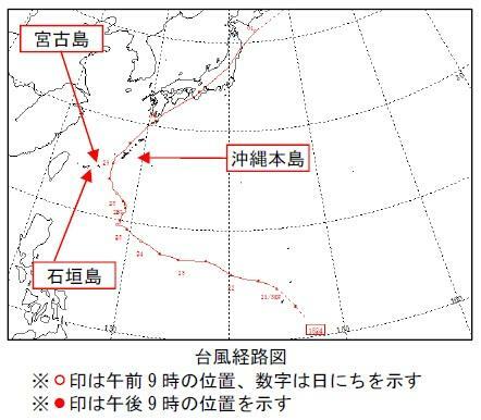 　　　　　　　　　　　　　　　　　　　　　　　　　　　　　　　　（沖縄気象台資料加工）