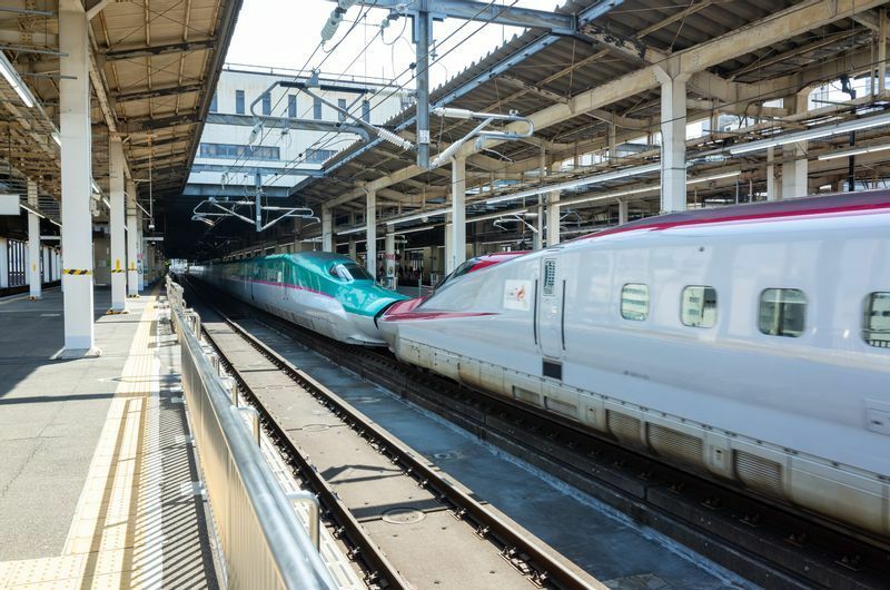 大宮駅からは新幹線も利用できるので、「座れる電車」の選択肢が多くなる。