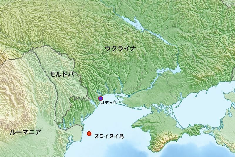 Wikipedia英語版の地図（Carport作）をもとに筆者が場所を挿入。
