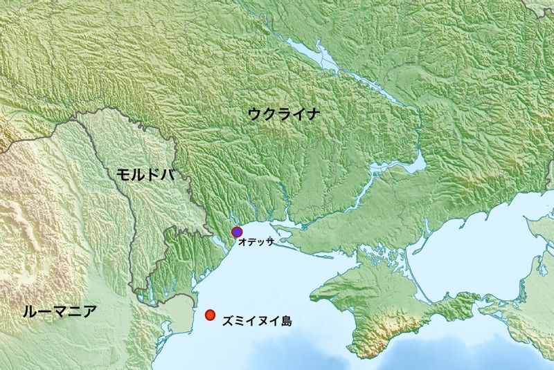 Wikipedia英語版の地図(Carport作)をもとに筆者が場所を挿入。