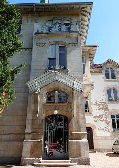 欧州視聴覚研究所の建物。アール・ヌーヴォー様式が美しい。Wiki.frより。Photo:Ji-Elle