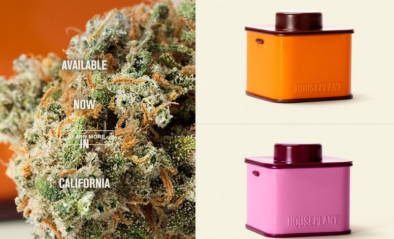 マリファナを入れる缶のデザインにもこだわっている(houseplant.com)