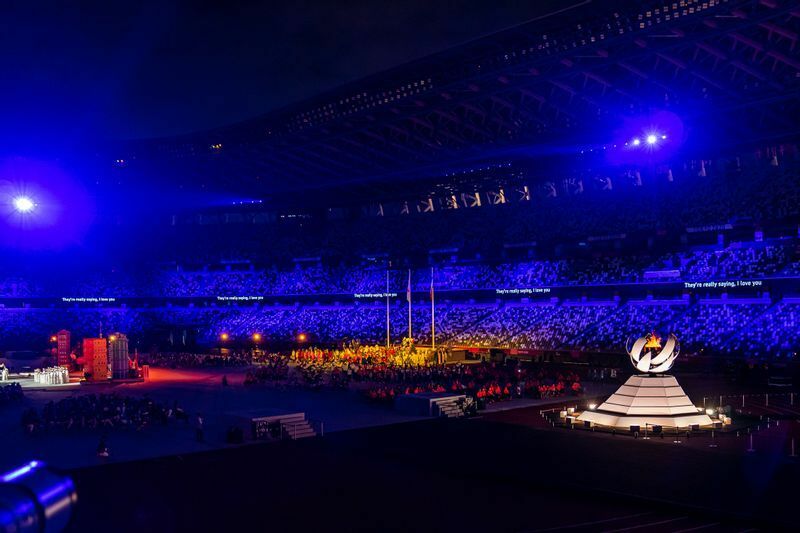 9月6日、東京2020パラリンピック閉会式　写真・秋冨哲生