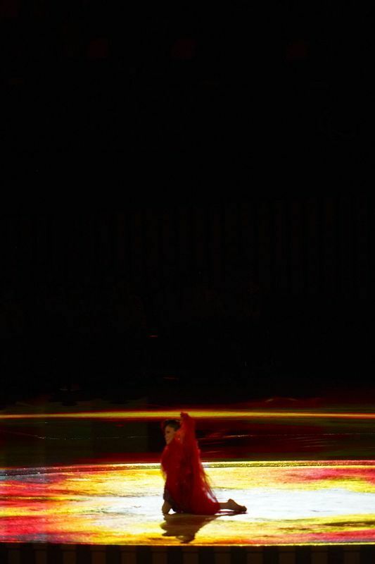 2021年8月24日、東京パラリンピック開会式での森田かずよさん。二分脊椎側湾症で国際的に活躍する。過去にダンスの門を叩き正面から拒まれた経験をもつ　写真・PARAPHOTO/中村 Manto 真人