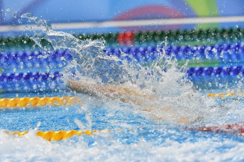 2016年9月14日、リオパラリンピック50m自由形S9予選４位で決勝進出した山田拓朗選手の泳ぎ　写真・PARAPHOTO/西川準矢