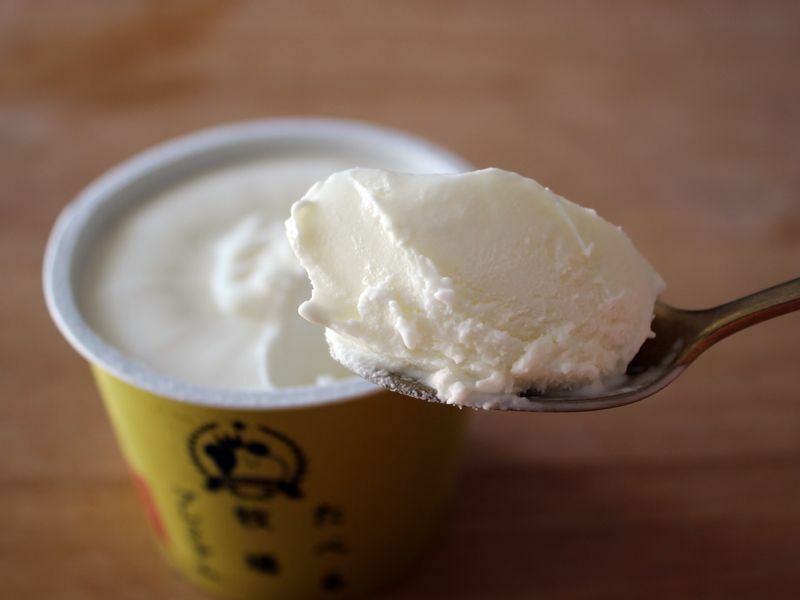 ミルク感に加え、濃厚なクリームの味わいがアップ！　※筆者撮影