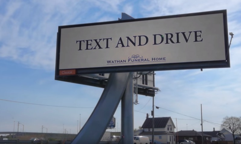 「TEXT AND DRIVE」のビルボード