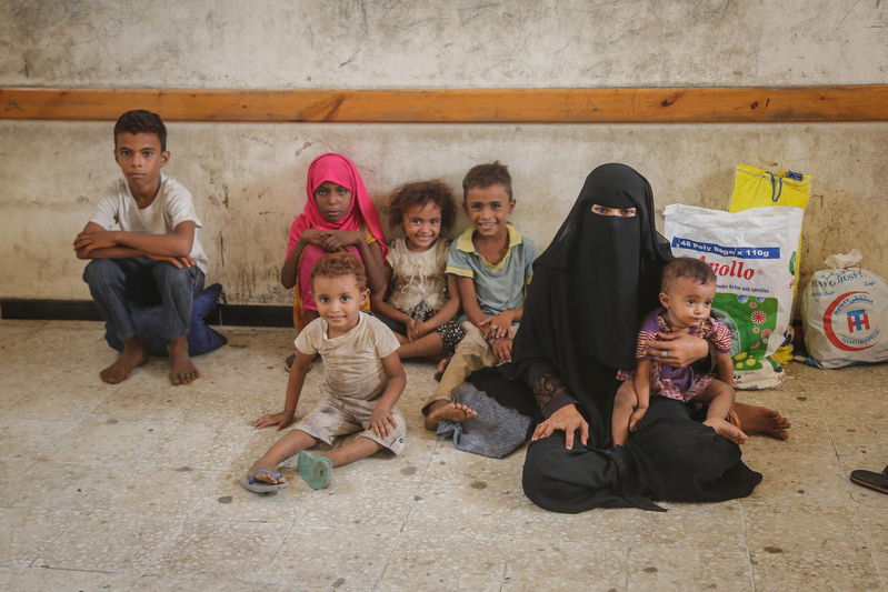 イエメンの子供たち（UNICEF提供）