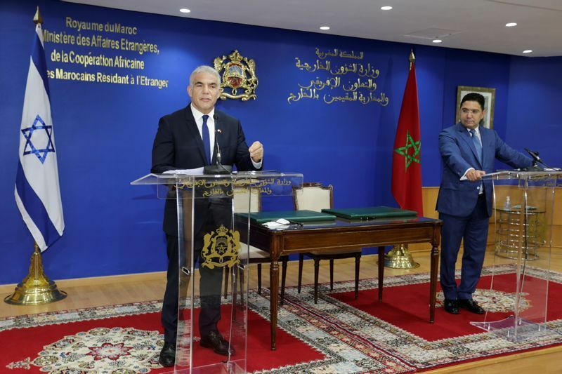 モロッコを訪問したイスラエル外相
