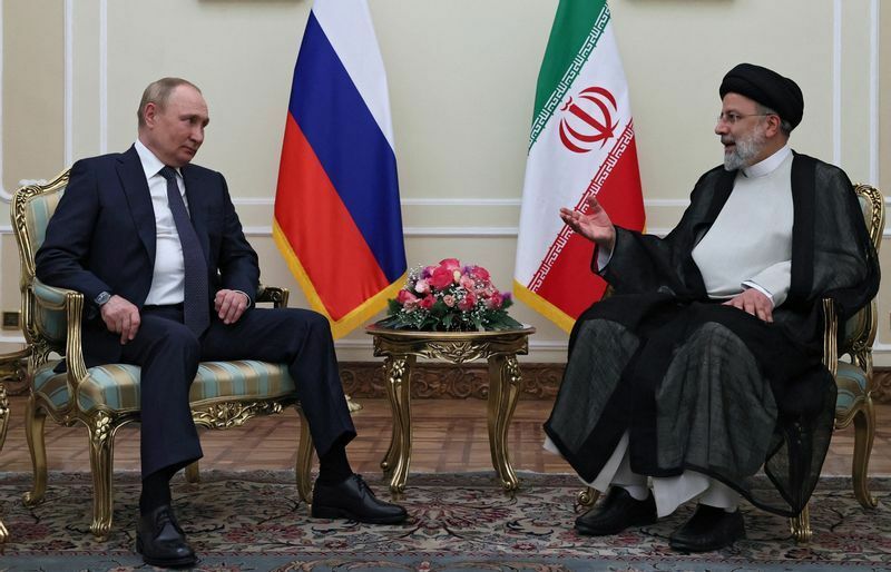 2022年７月にイランを訪問したプーチン大統領