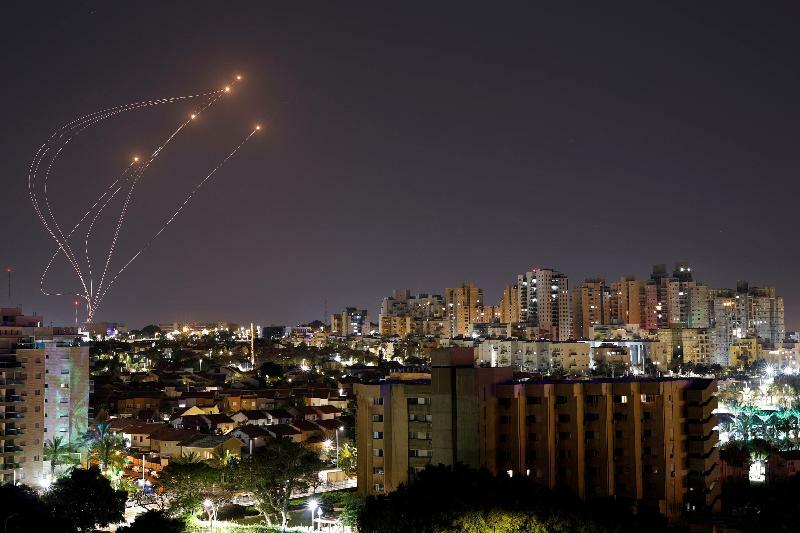 イスラエル、ガザからのロケット弾を迎撃（2023年4月）