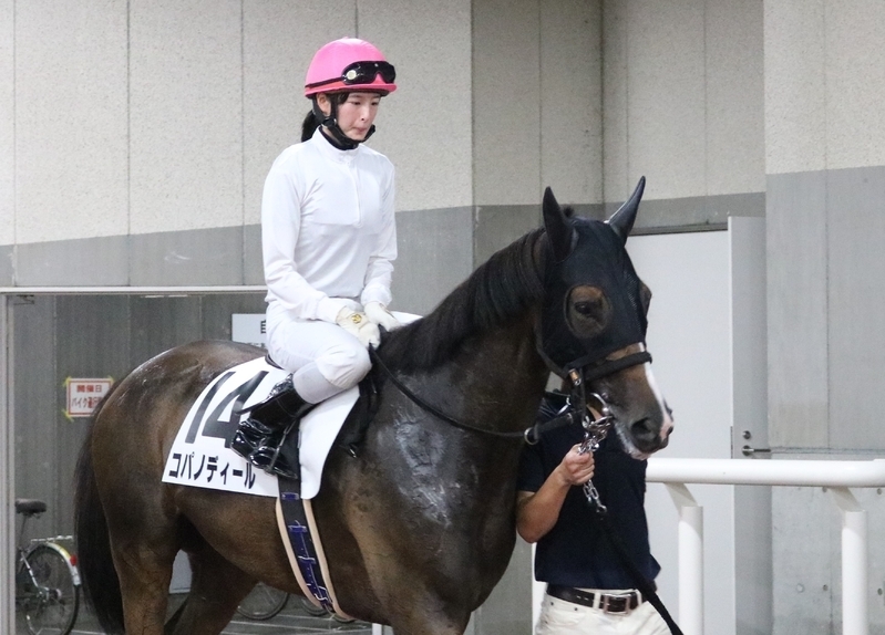 ８月６日の新潟競馬、コパノディールで勝利し、昨年を上回る今年７勝目をマーク