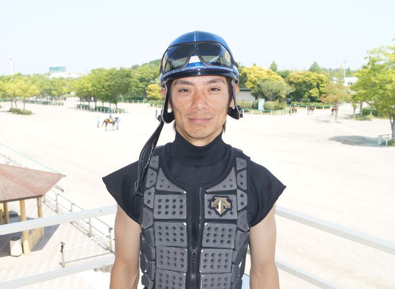 嘉藤貴行元騎手、現・調教師(コロナ禍前に撮影)