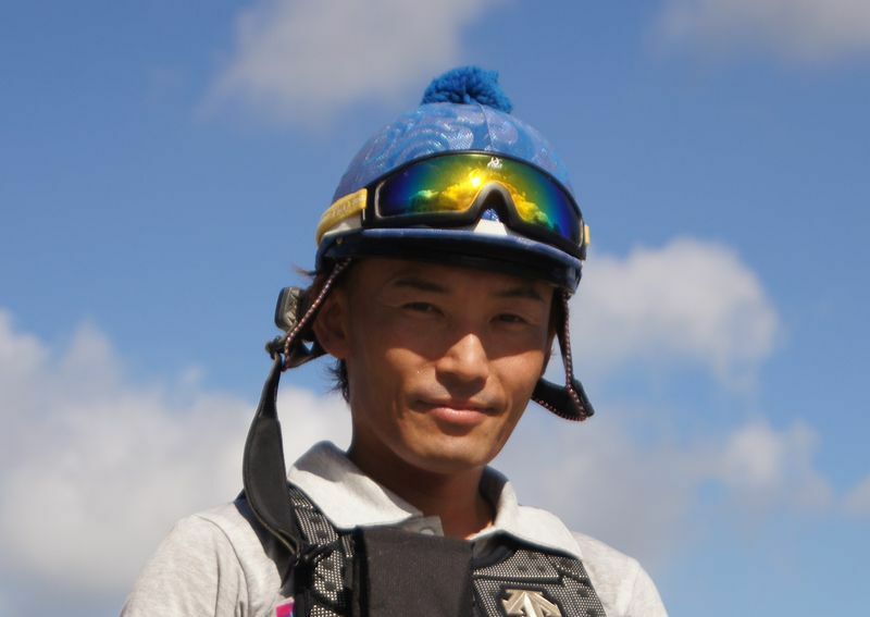 在りし日の後藤浩輝騎手。キタサンブラックのデビュー戦では彼が騎乗していた