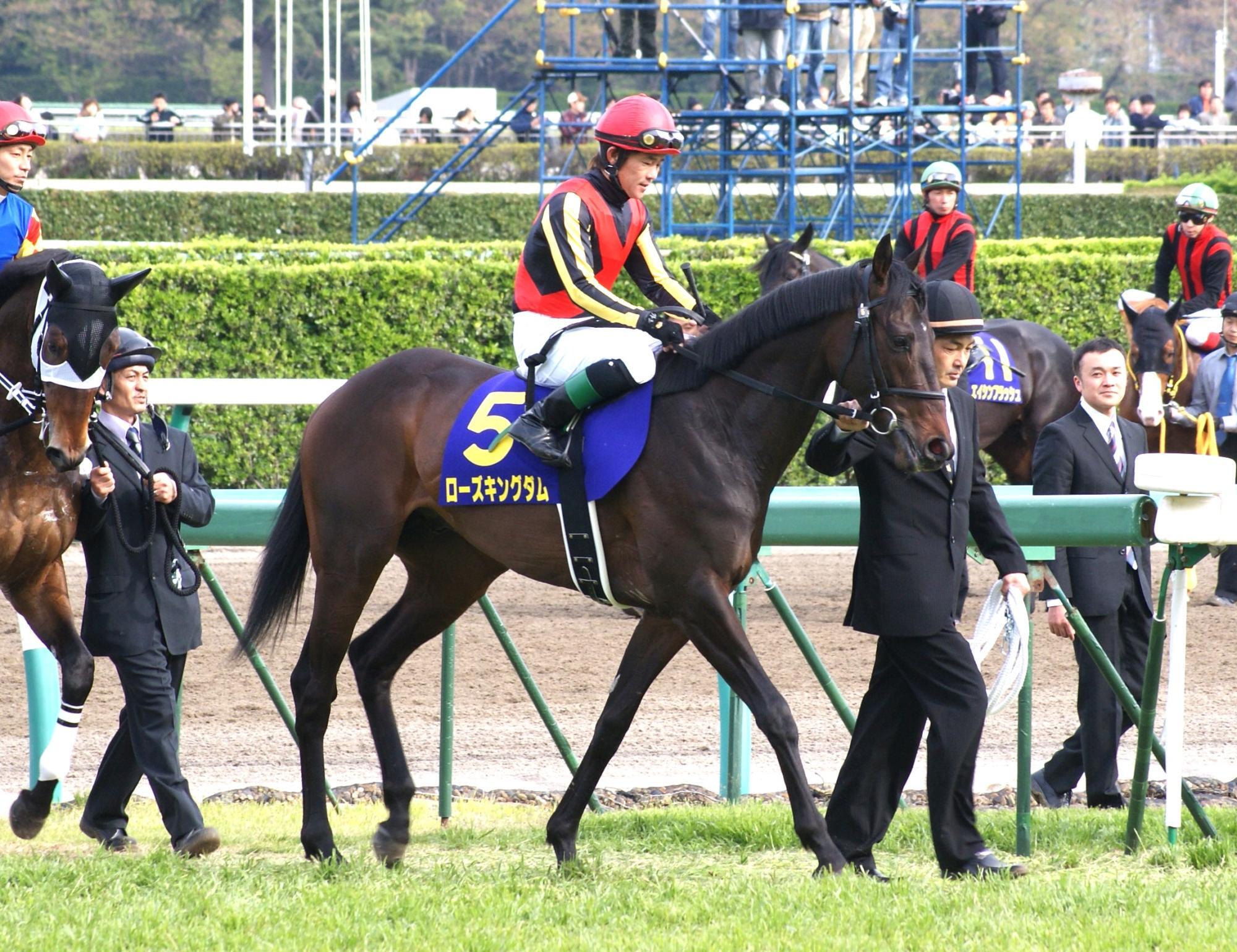 ローズキングダムと小牧騎手